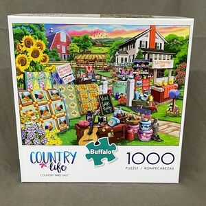 Buffalo Games & Puzzles 1000 Piece Country Life “Country Yard Sale”